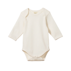 Long Sleeve Bodysuit - Natural