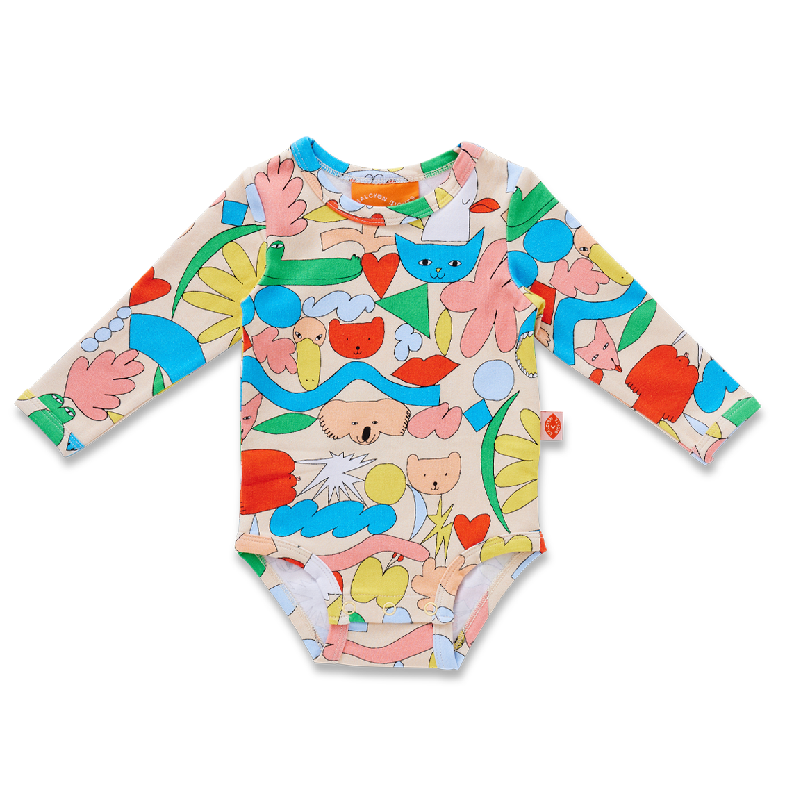 Little Billabong Long Sleeve Bodysuit