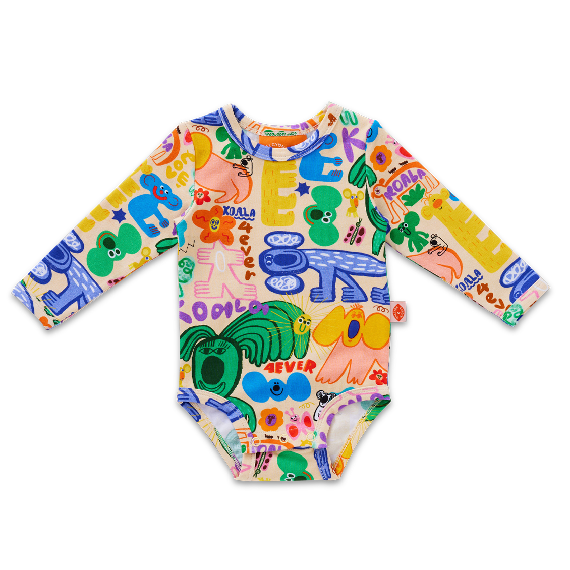 Koala 4ever Long Sleeve Bodysuit
