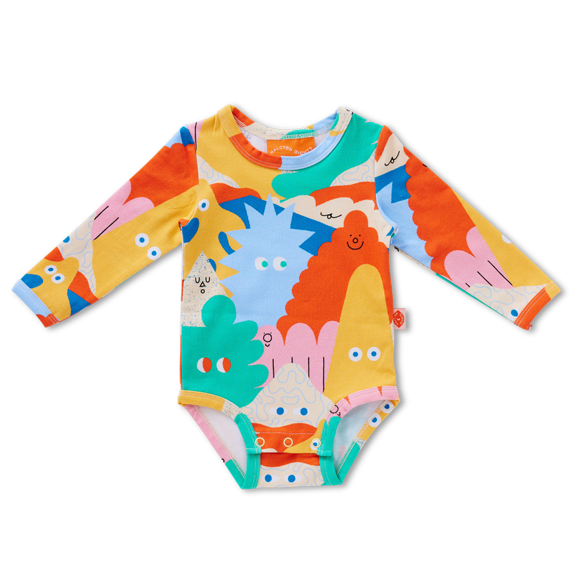 Mount Wiggly Long Sleeve Bodysuit