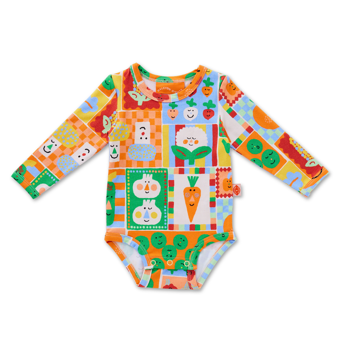 Pocket Patch Long Sleeve Bodysuit