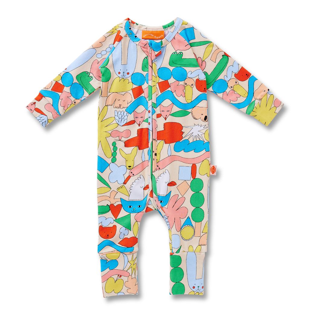 Little Billabong Long Sleeve Romper