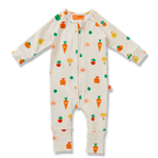 Teeny Tiny Veg Long Sleeve Romper