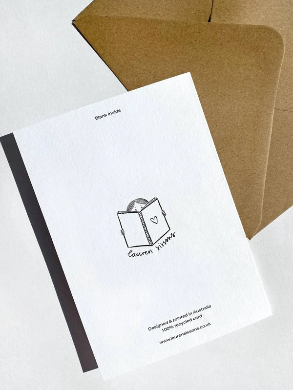 Penguin 6th Birthday Card