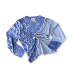 Ladies Organic Knitted Tie Dye Longsleeve Tee