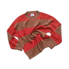 Ladies Organic Textured Rib Pull Over - Earth & Sauce