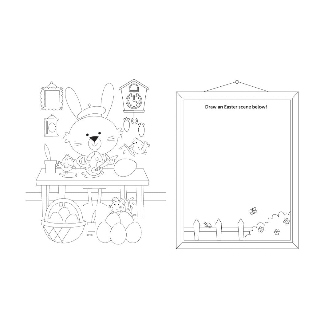 Colour Fun - Easter Activity Book