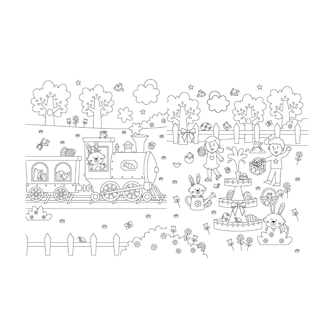 Colour Fun - Easter Activity Book