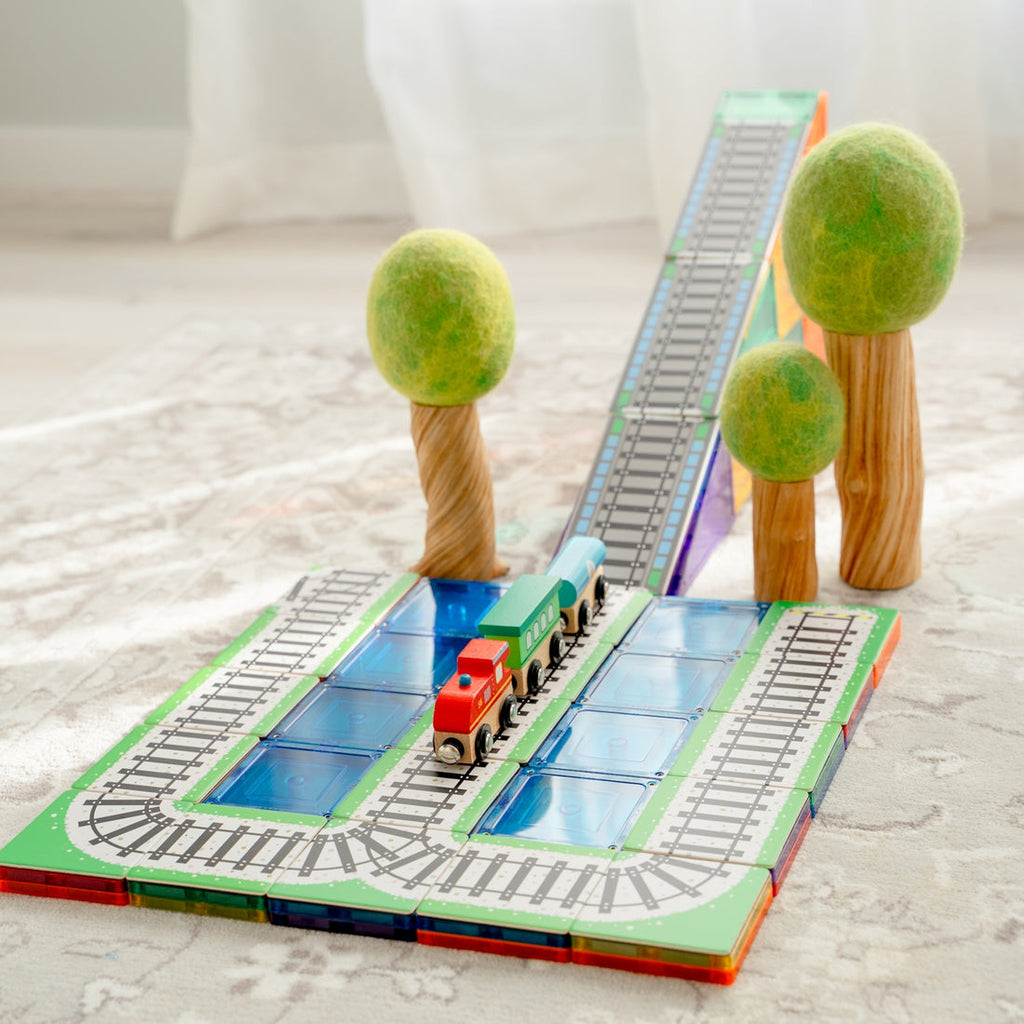 36 Piece Tile Topper - Train Pack