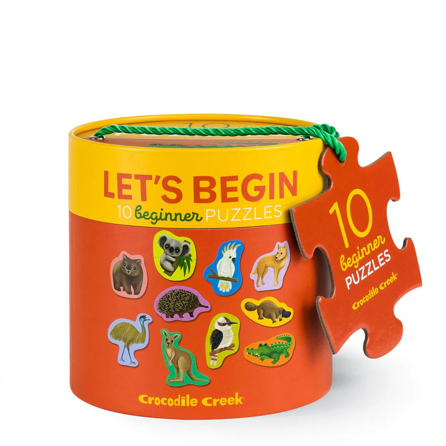 Let's Begin Puzzle 2 piece - Aussie Animals