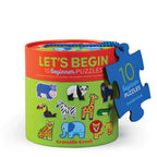 Lets Begin 2 Piece Puzzle - Jungle