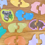 Lets Begin Puzzle 2 piece - Aussie Animals