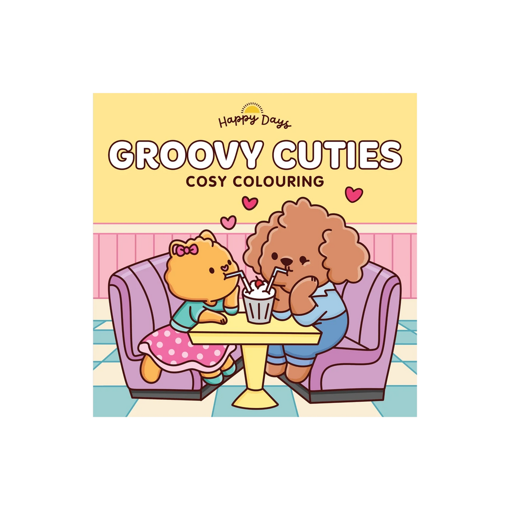 Happy Days - Groovy Cuties Cosy Colouring