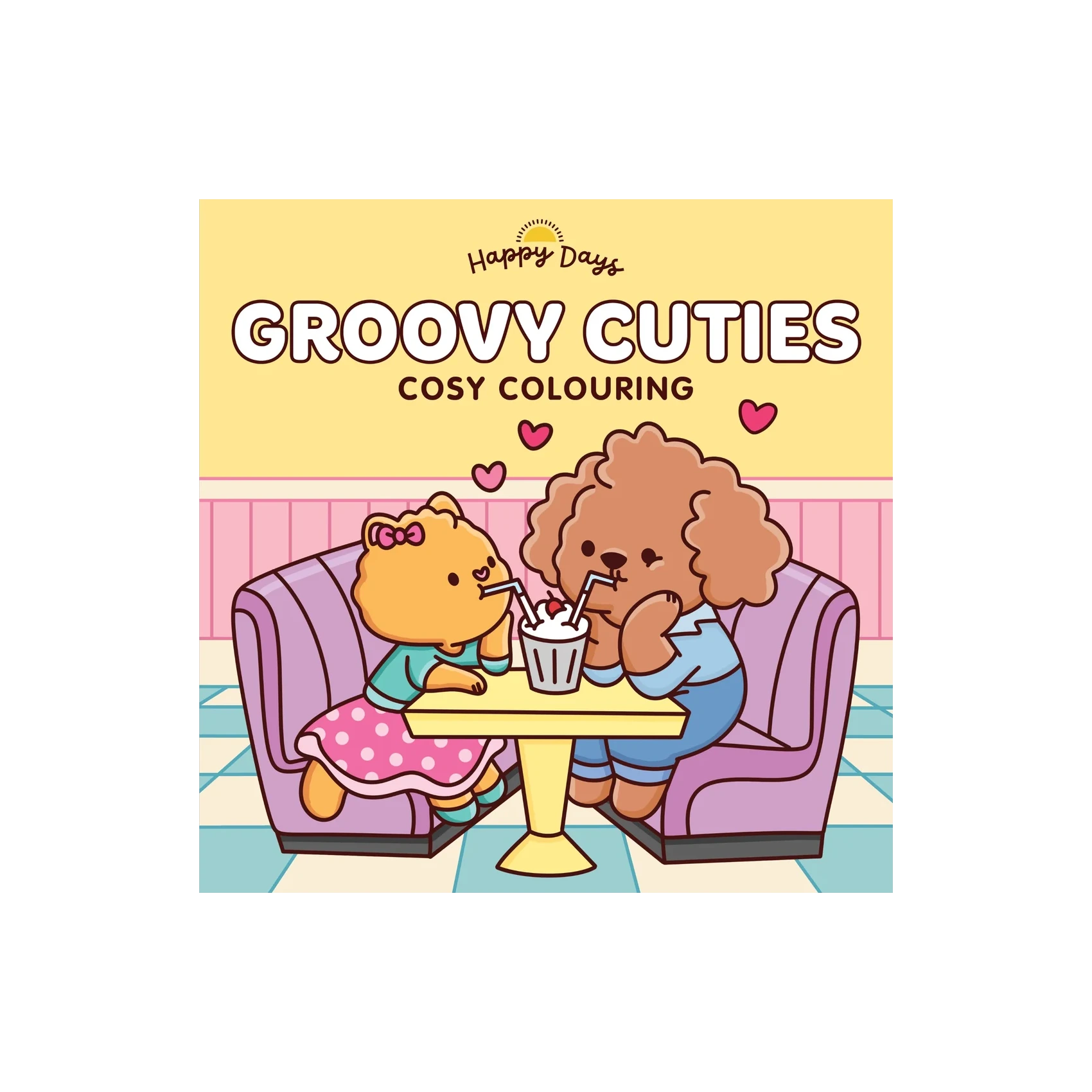 Happy Days - Groovy Cuties Cosy Colouring