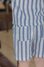 Stripe Linen Short