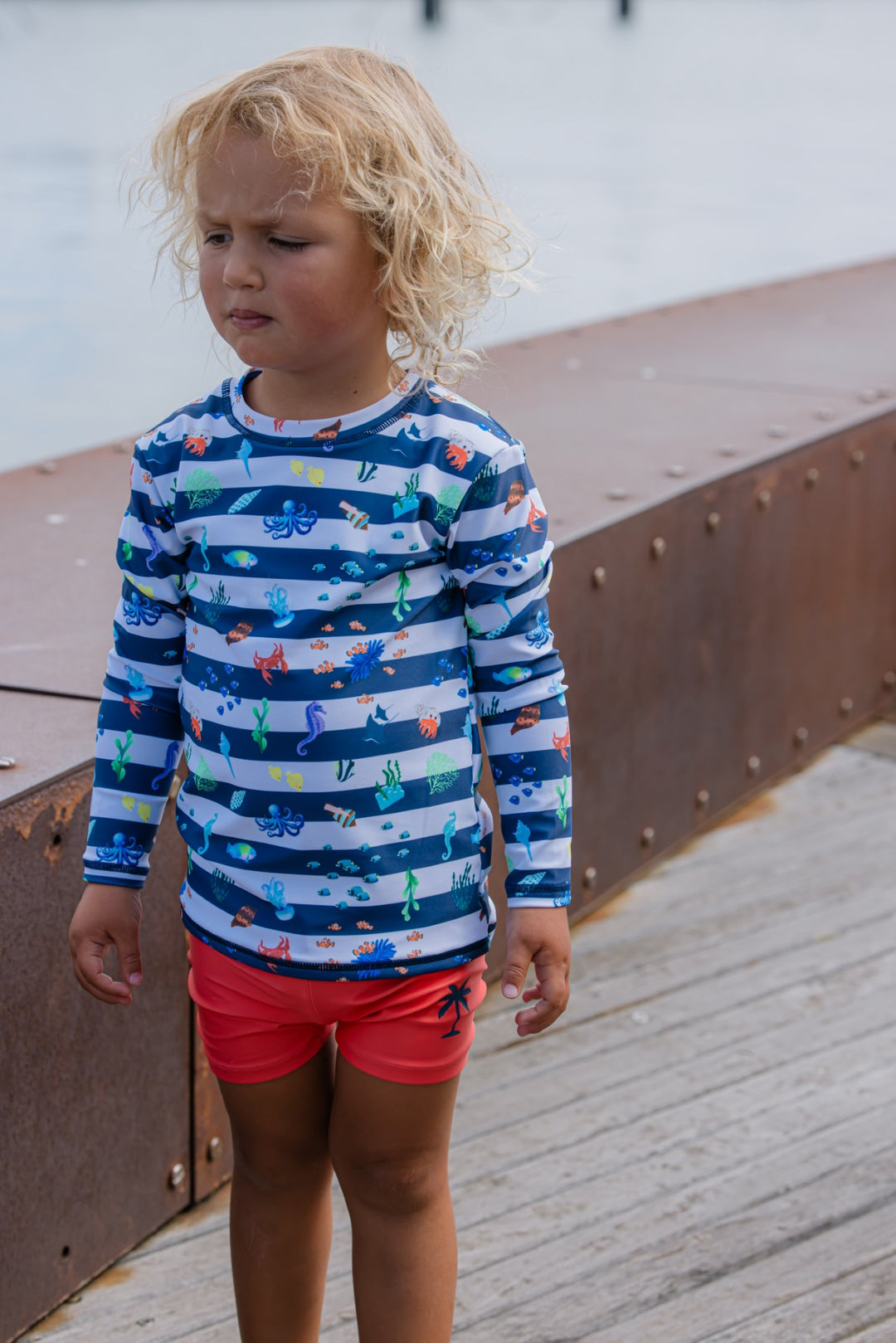 Milky Marine Rash Vest