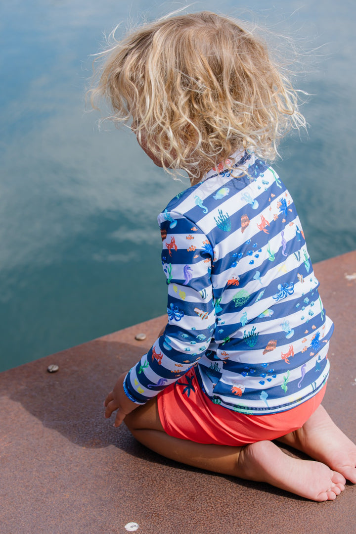 Milky Marine Rash Vest