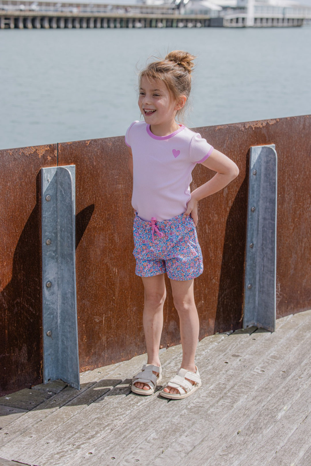 Milky Pretty Posy Boardshort