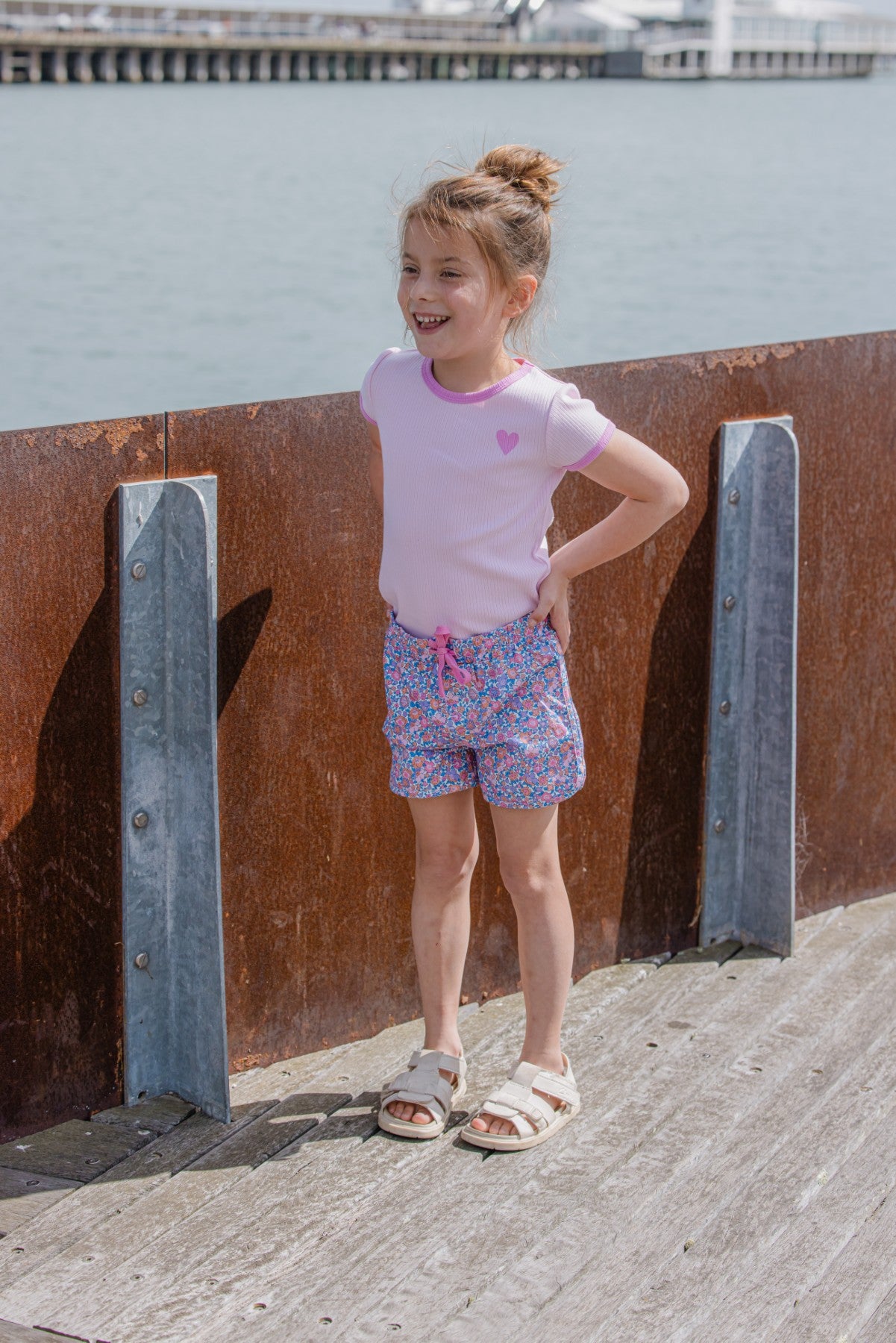 Milky Pretty Posy Boardshort