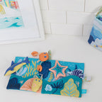 Deep Sea Dive Fabric Washable Bath Book
