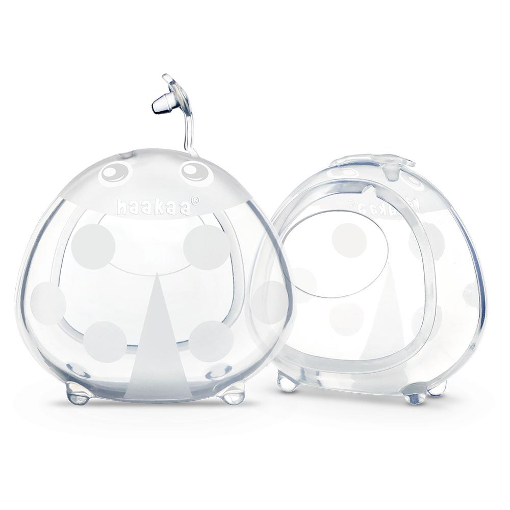 Haakaa Ladybug Silicone Breast Milk Collector 2 pack - 75ml