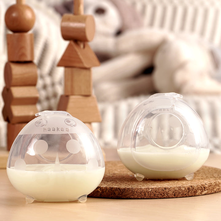 Haakaa Ladybug Silicone Breast Milk Collector 2 pack - 75ml