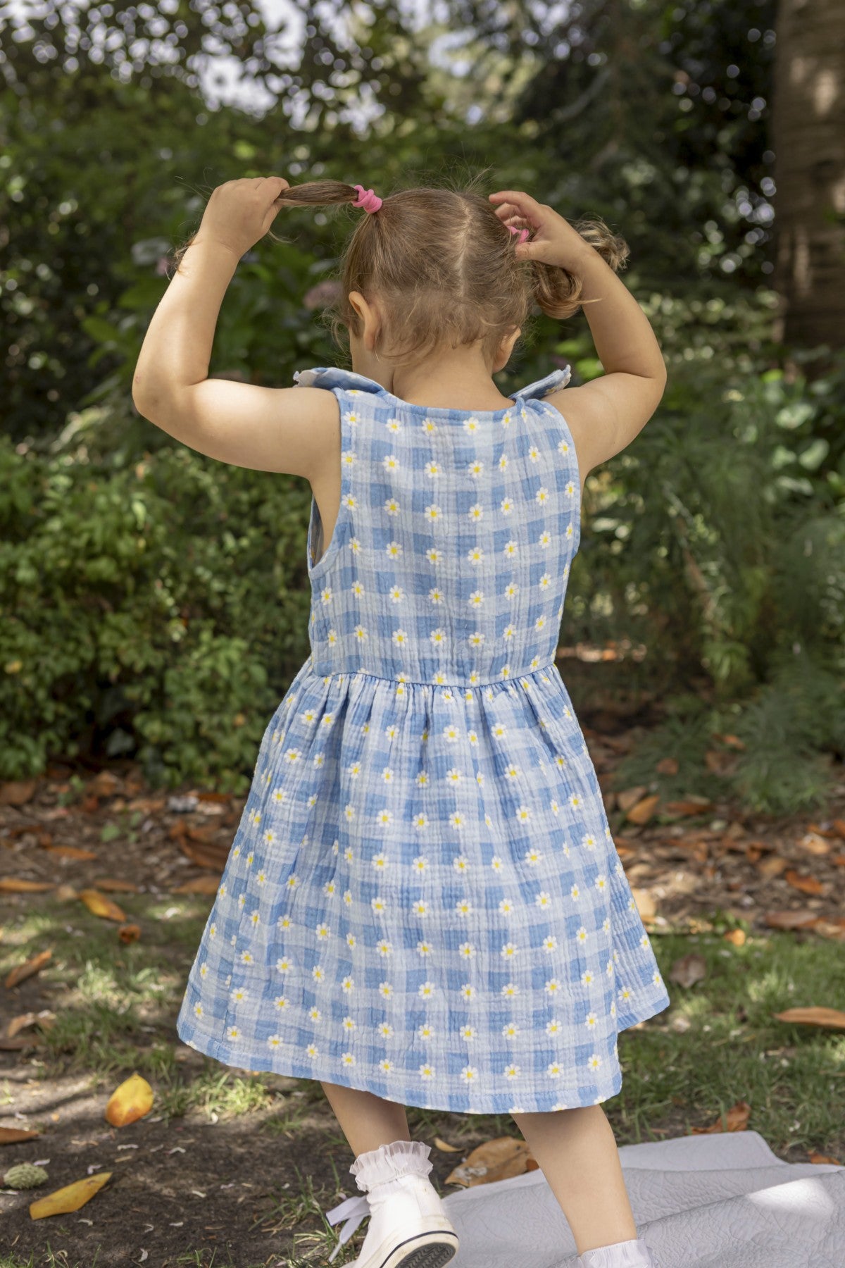 PRE-ORDER - Daisy Check Dress