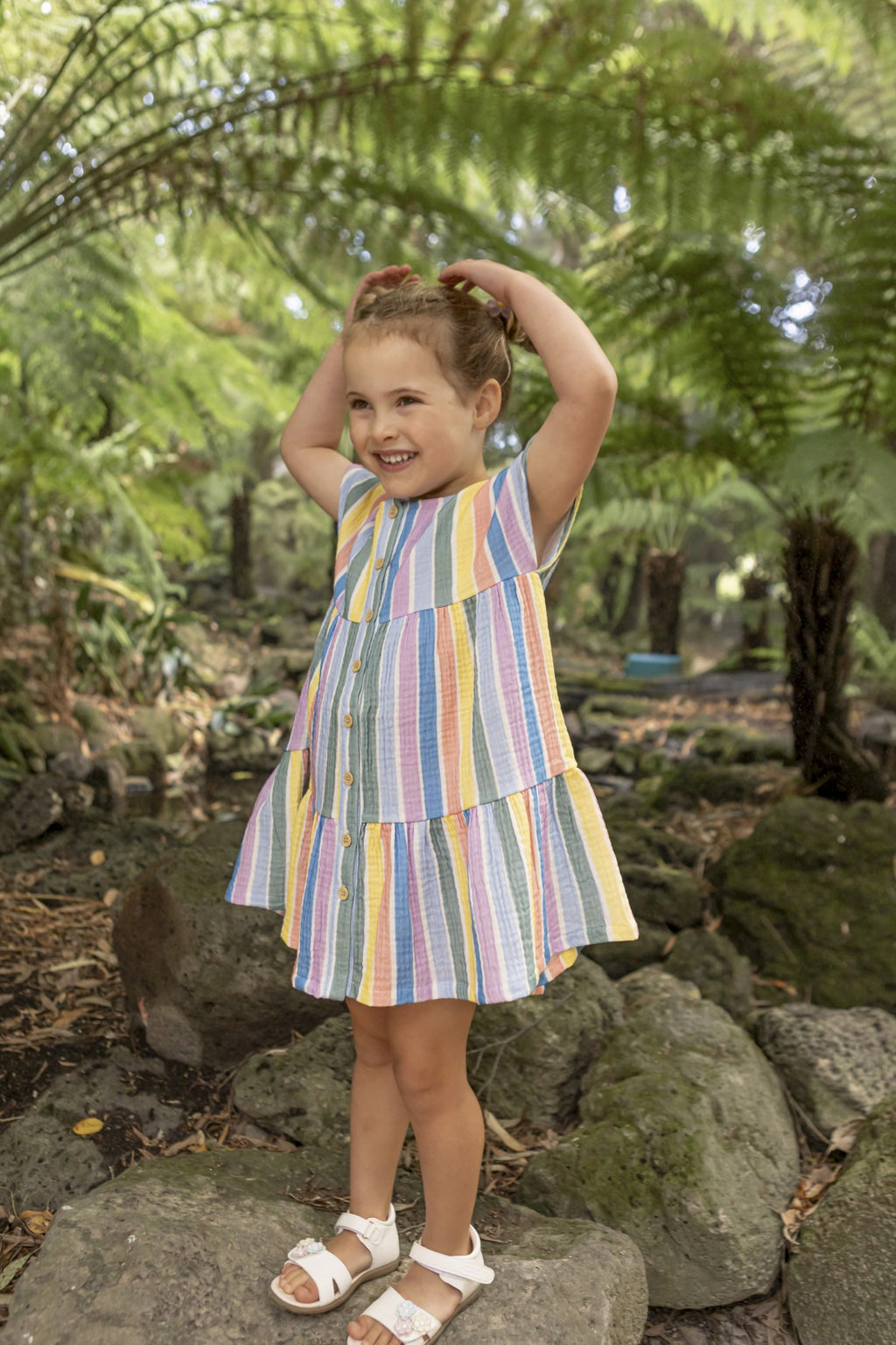 PRE-ORDER - Fiesta Crinkle Dress
