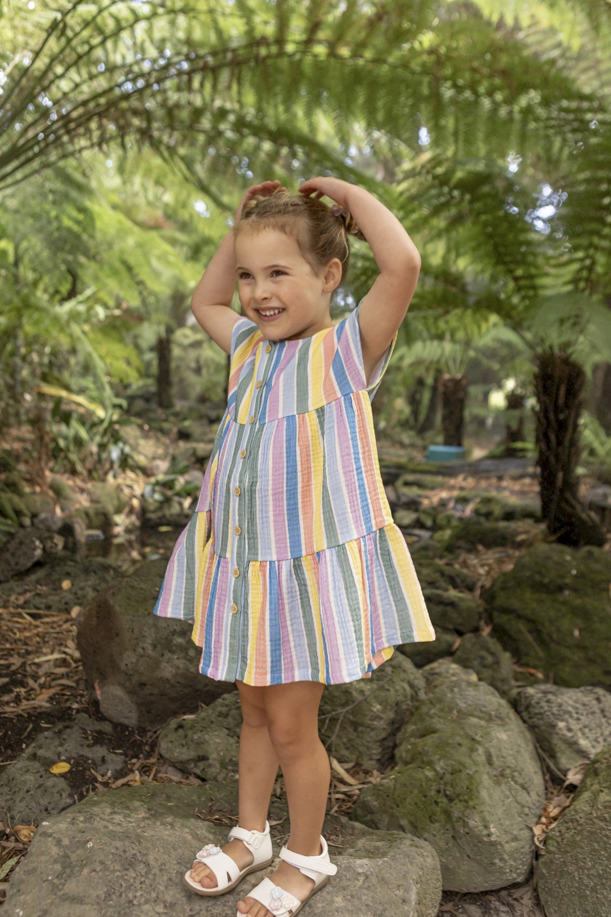 PRE-ORDER - Fiesta Crinkle Dress