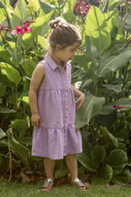 Lilac Twill Dress