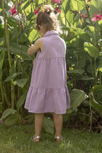 Lilac Twill Dress