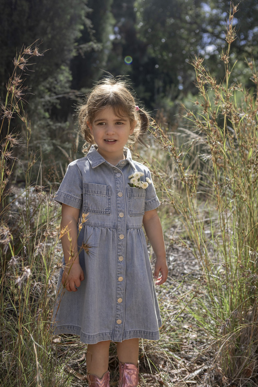 Mabel Denim Dress