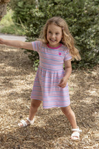 Pretty Stripe Rib Dress
