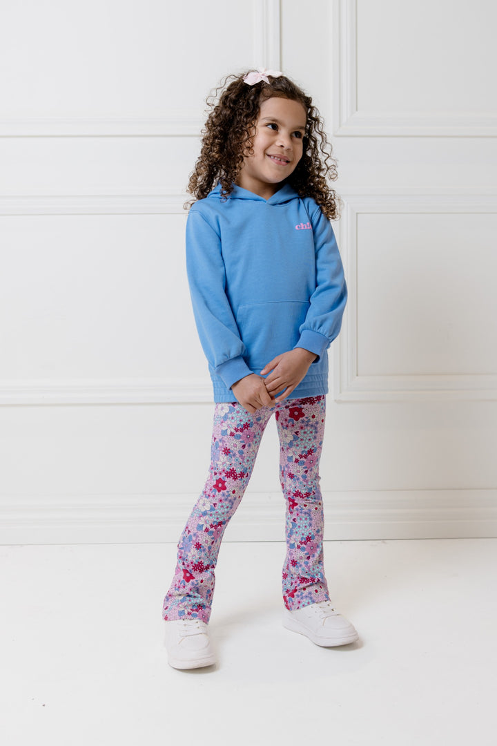 Milky Daffodil Easter Flared Leggings