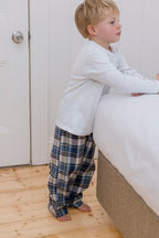 Chester Check PJ's - Navy