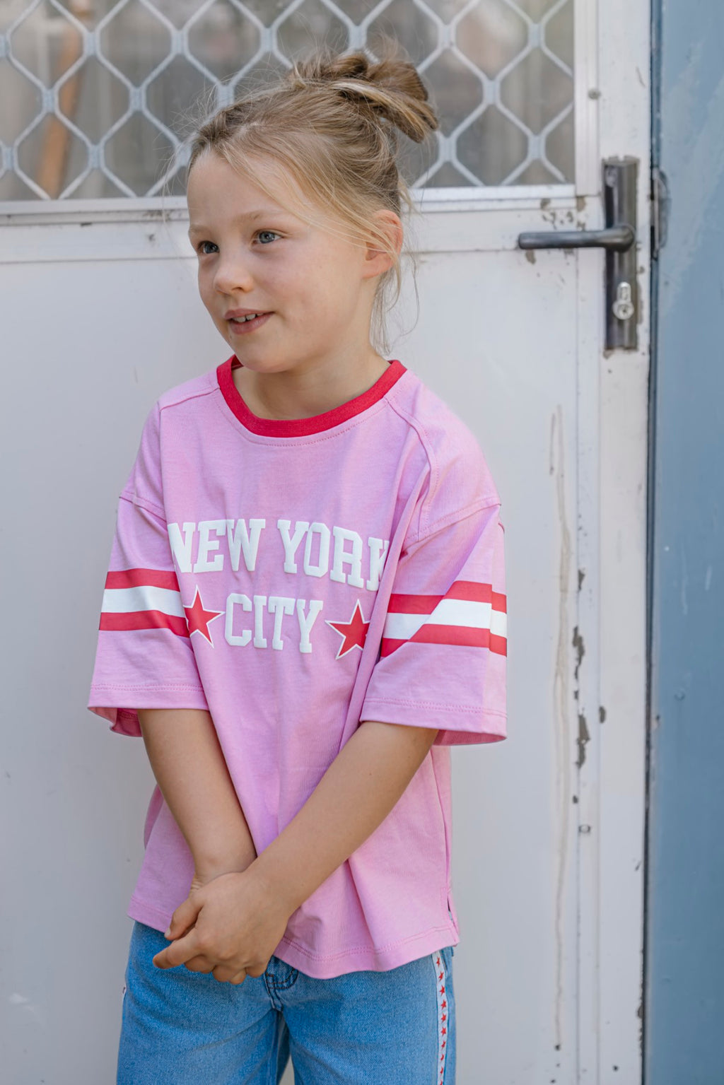 New York Tee - Pink