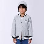 Furry College Sweat - Grey Marle