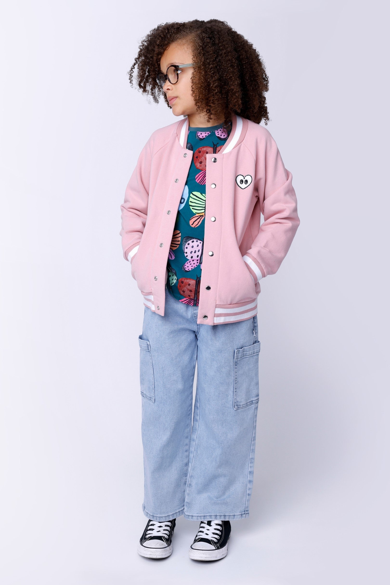Denim Cargo Jeans - Blue Denim