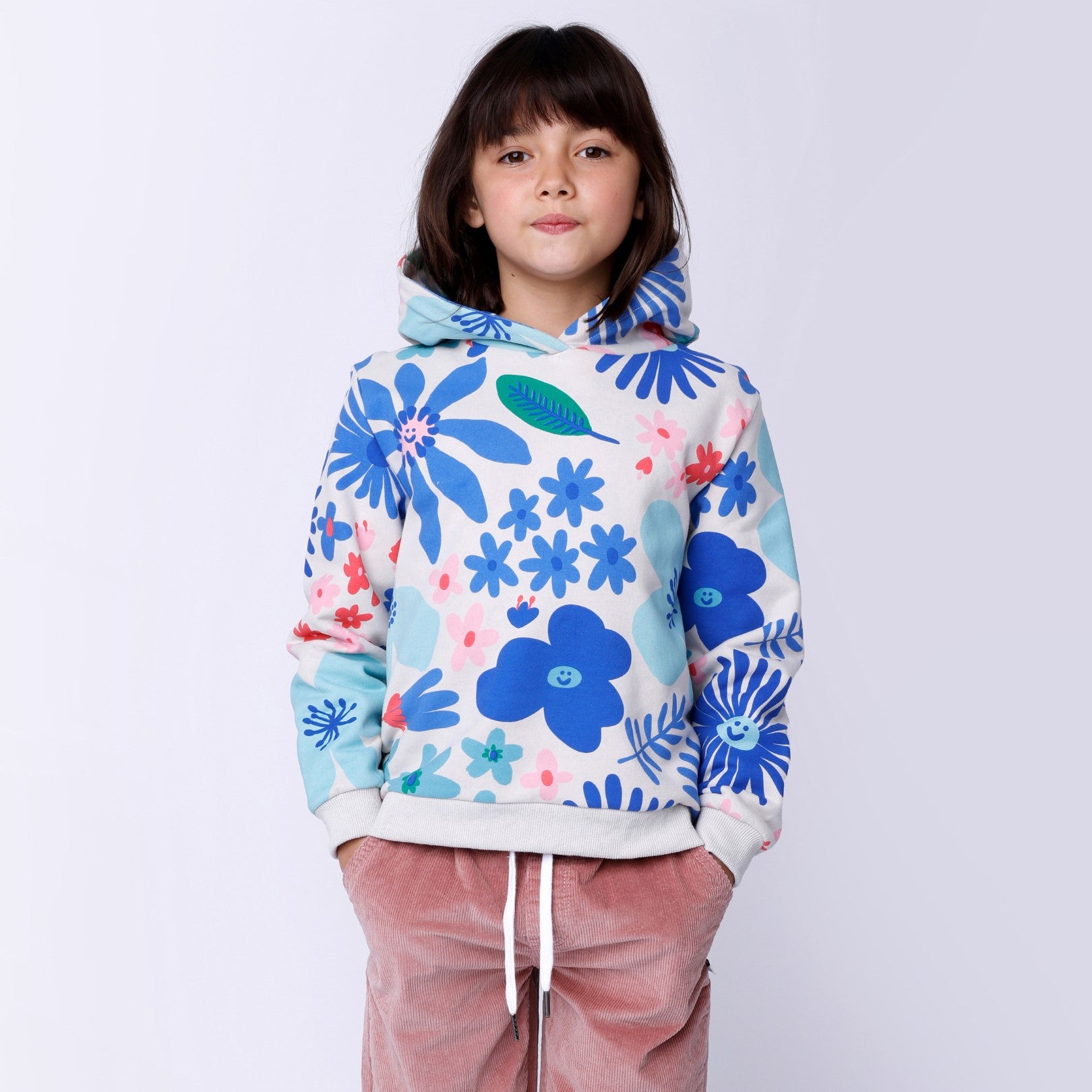 Garden Furry Hood - Cream