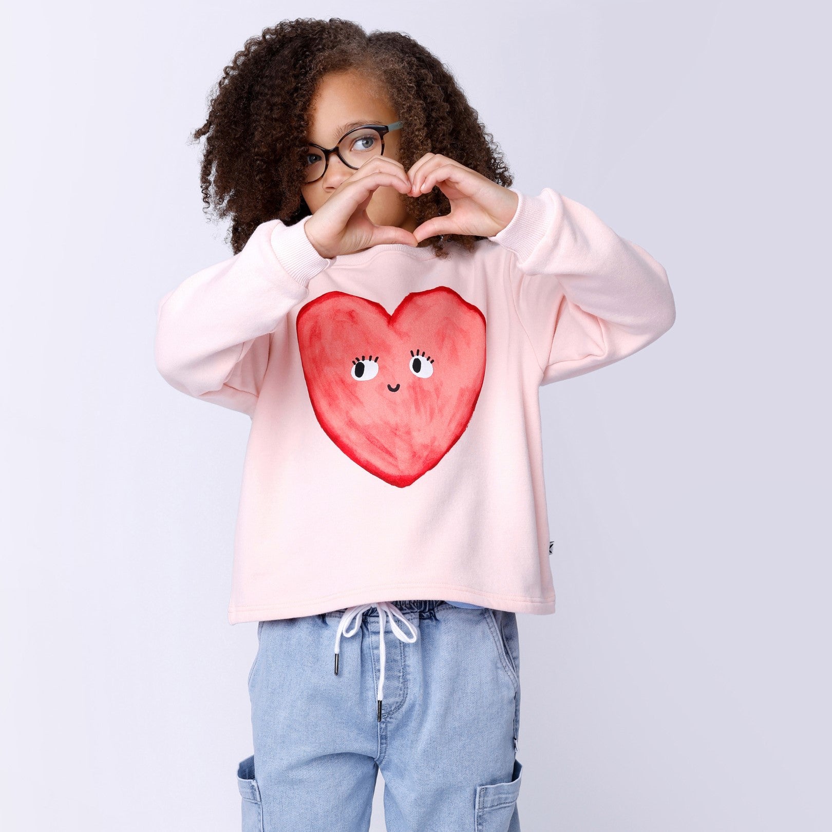 Painted Heart Furry Crew - Ballet