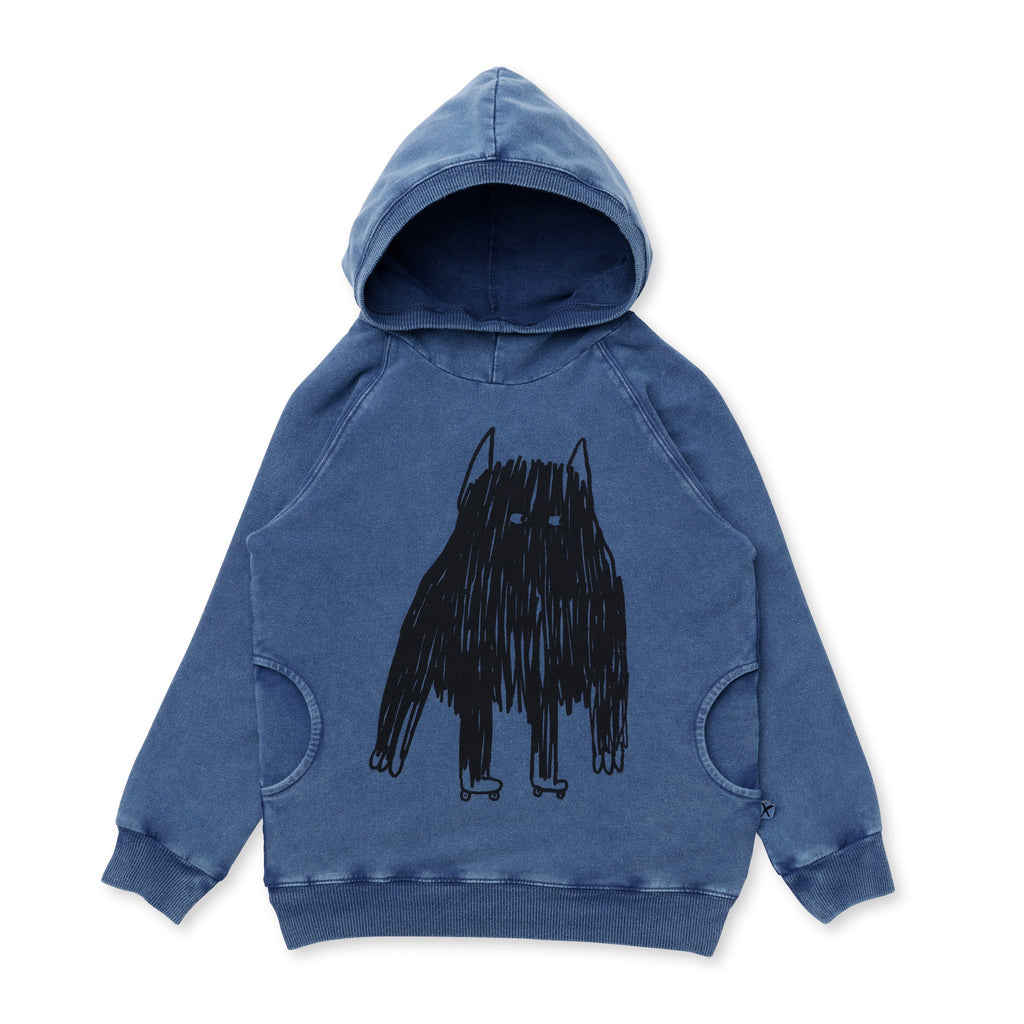 Roller Monster Hood - Midnight Wash