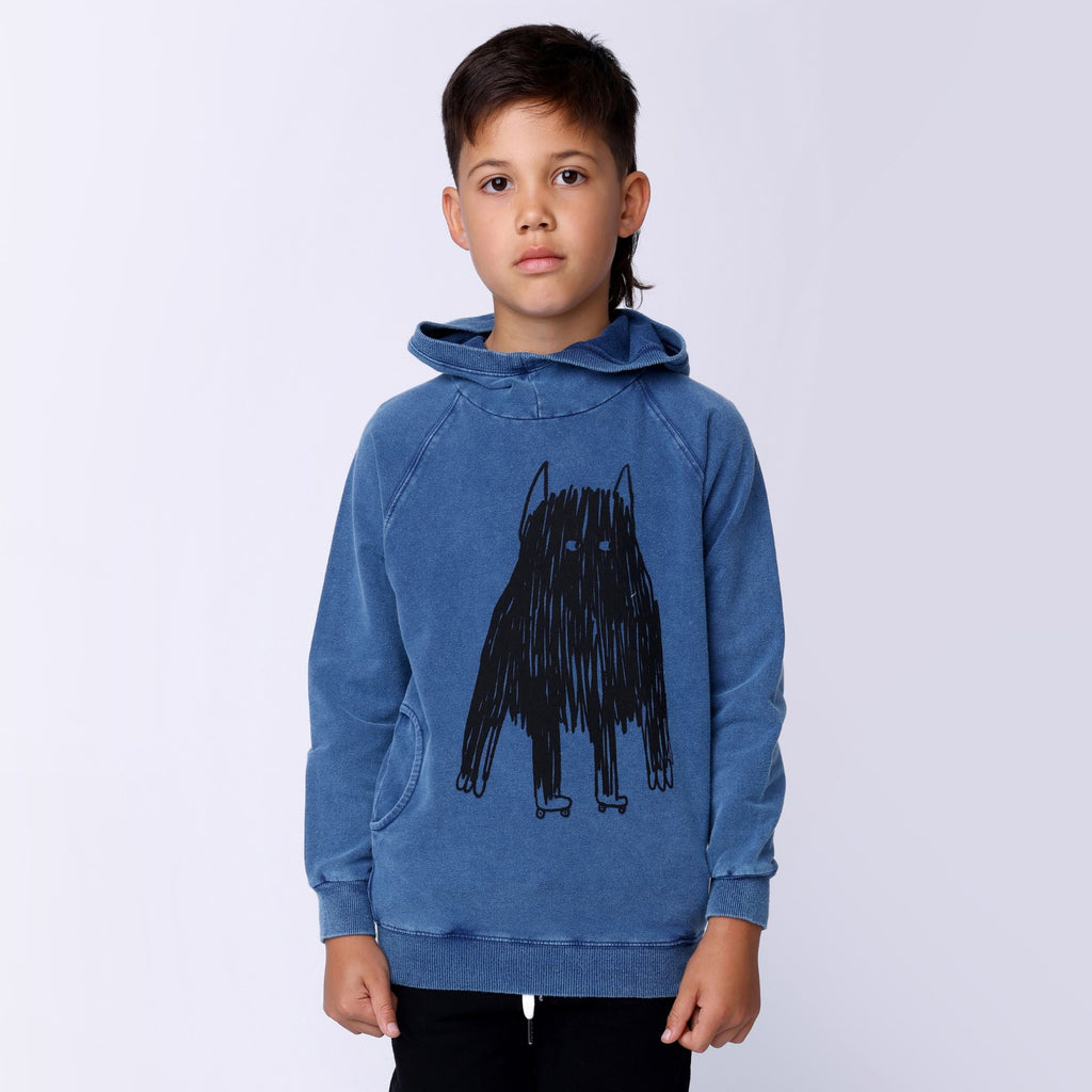Roller Monster Hood - Midnight Wash