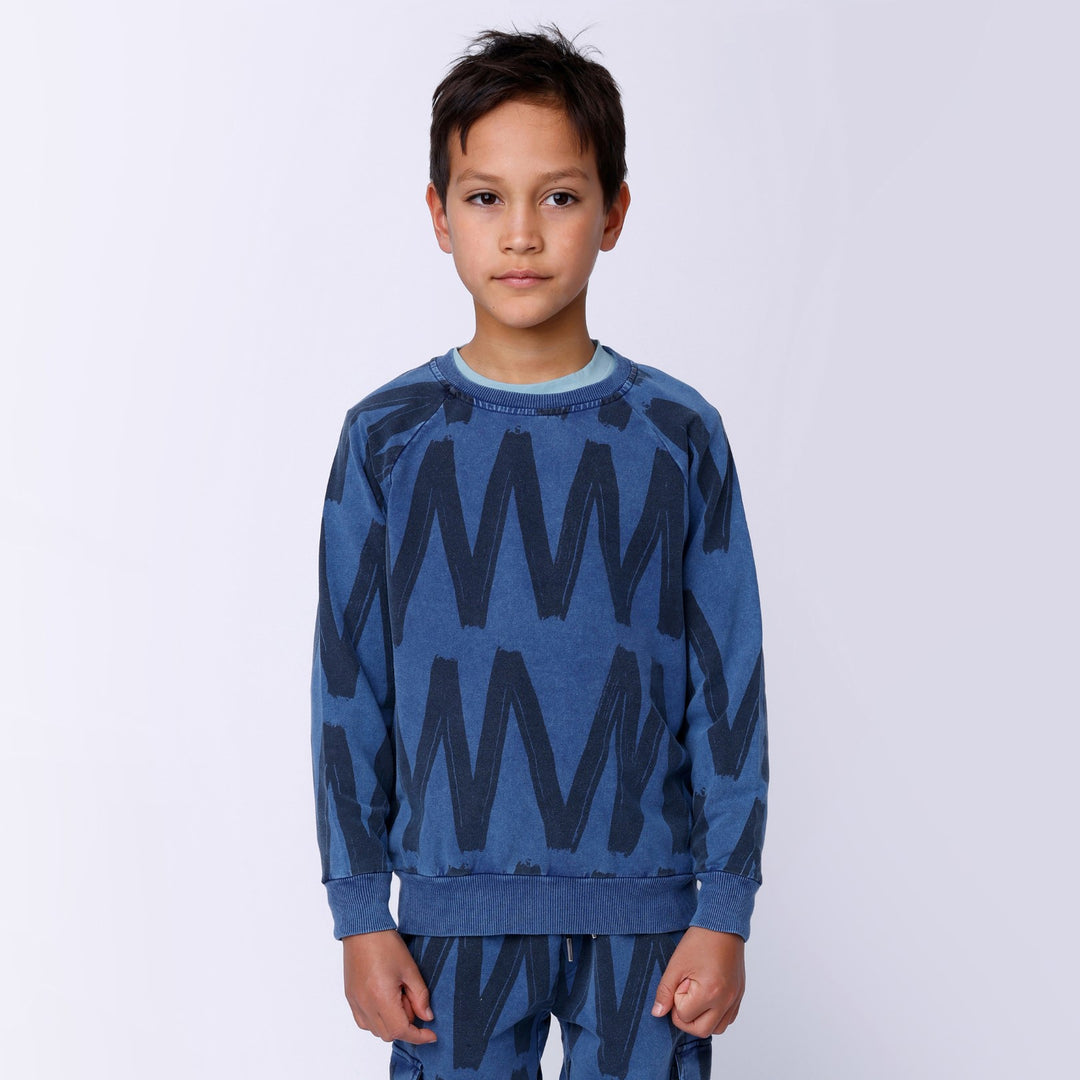 Minti Zig Zag Crew - Midnight Wash