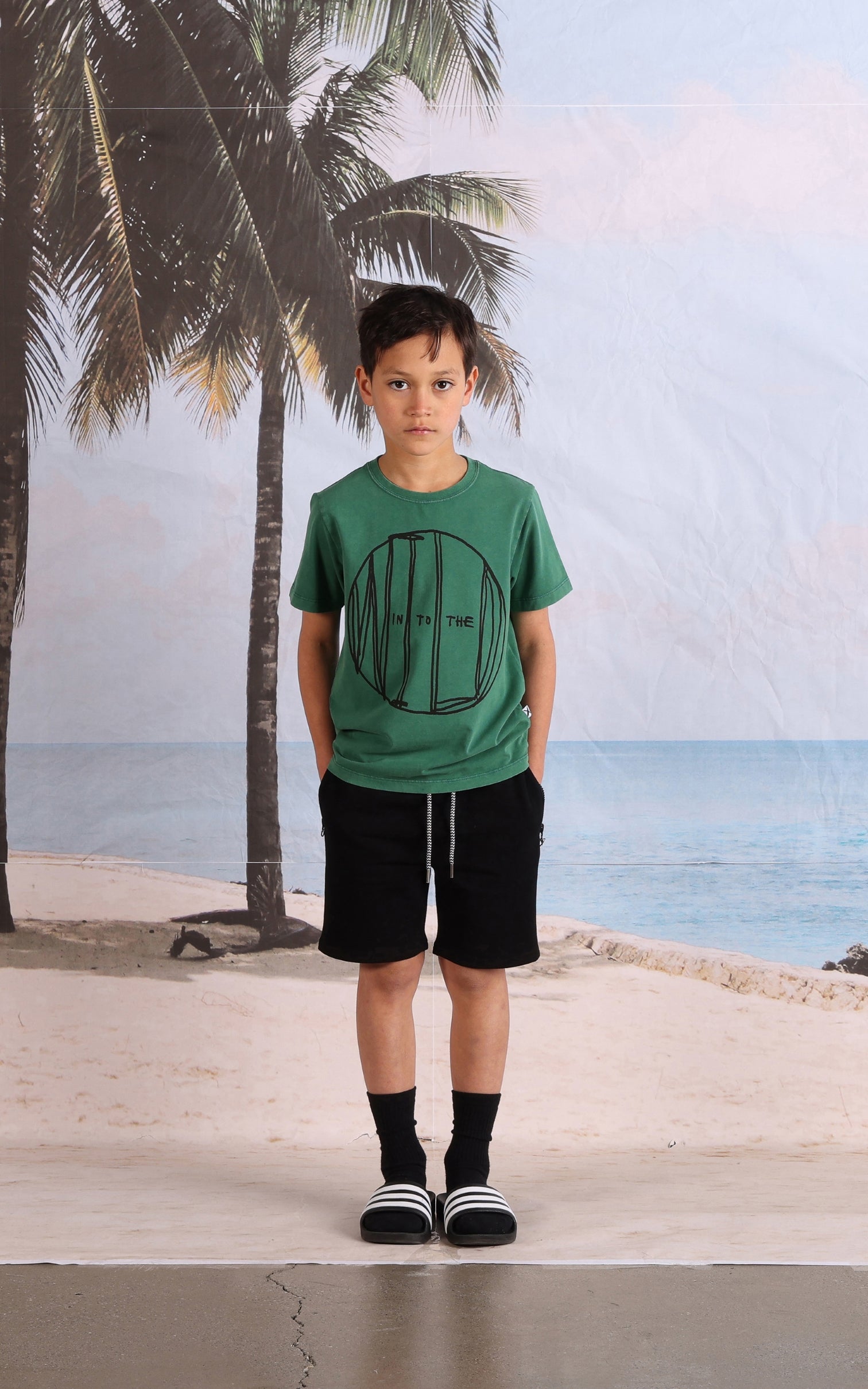 Minti Into The Wild Tee - Jungle Wash