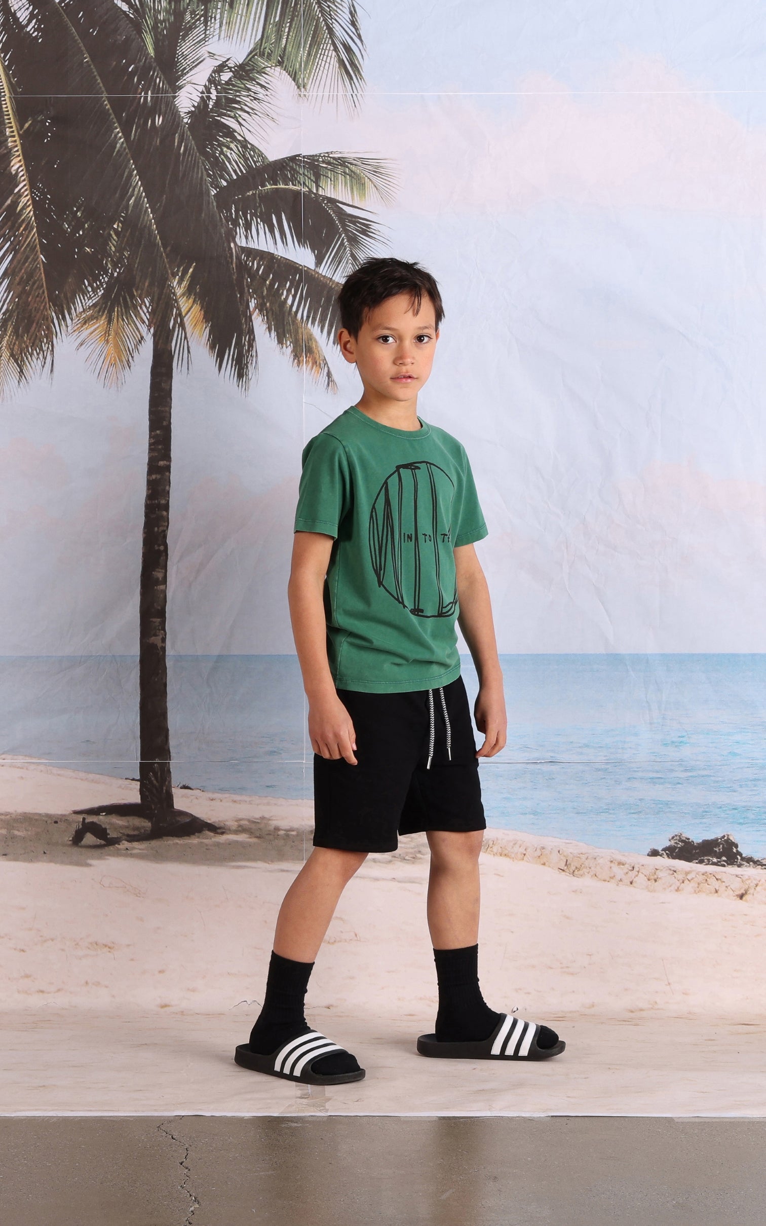 Minti Into The Wild Tee - Jungle Wash