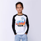 Speedy Chameleon Tee - White Marle/Black