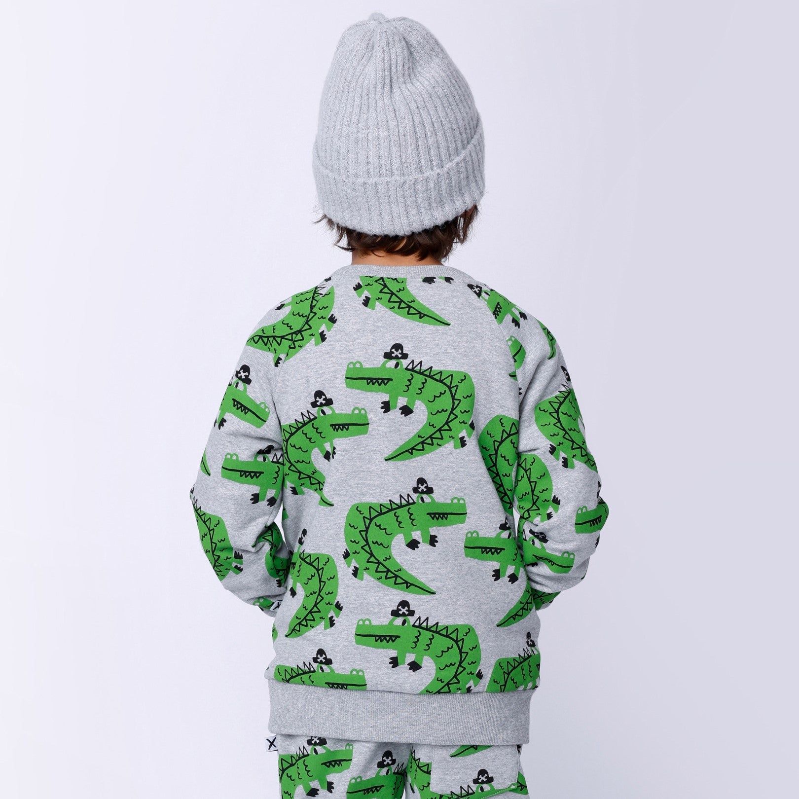 Captain Croc Furry Crew - Grey Marle