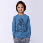 Animal Pile Up Tee - Steel