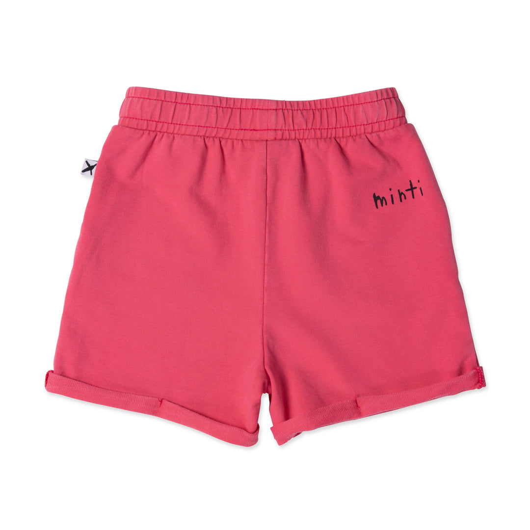 Minti Blasted Track Short - Pink Wash