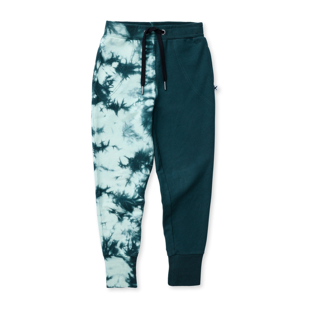 Duo Tie Dye Trackies - Forest